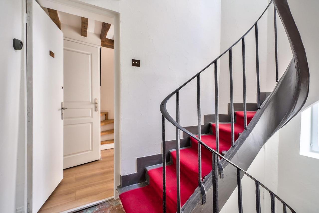 Cute And New Studio Duplex In The Heart Of Paříž Exteriér fotografie