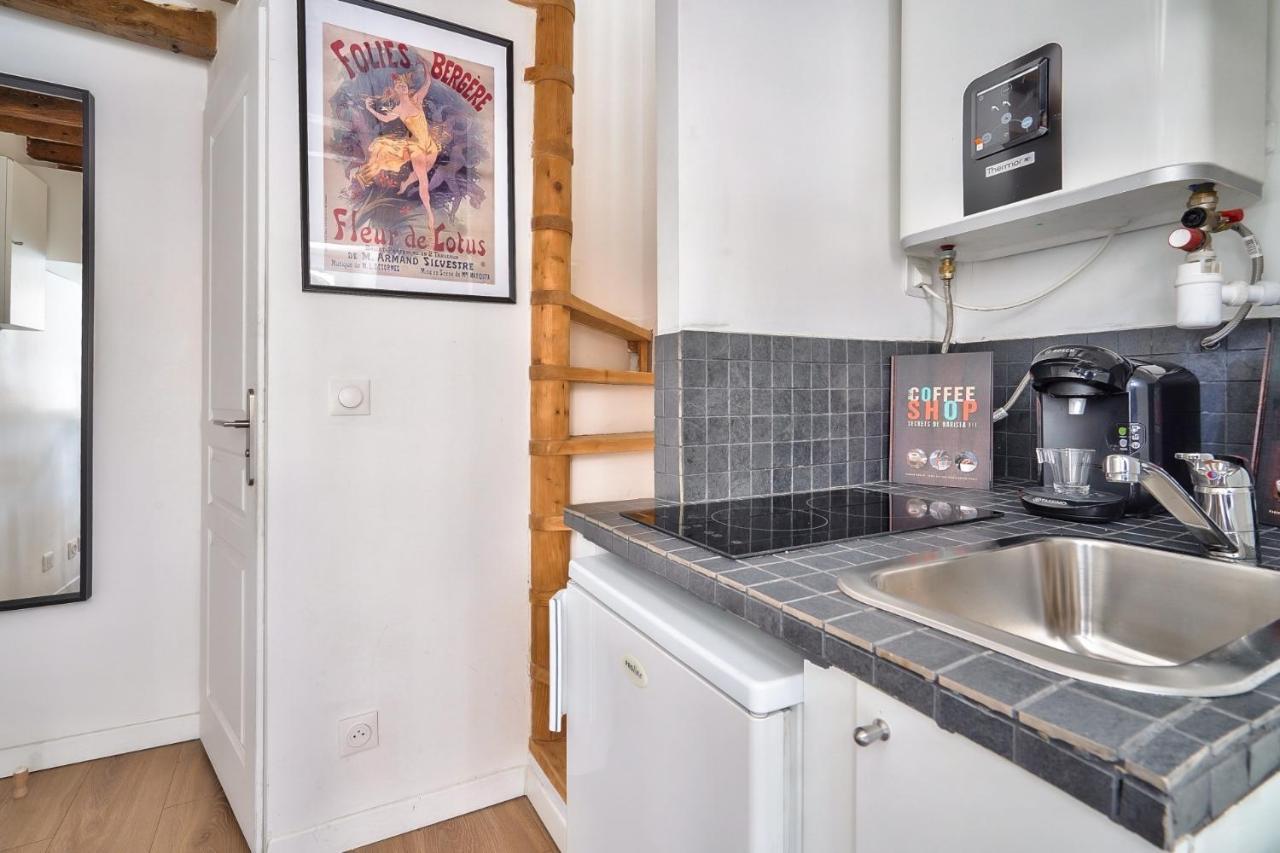 Cute And New Studio Duplex In The Heart Of Paříž Exteriér fotografie