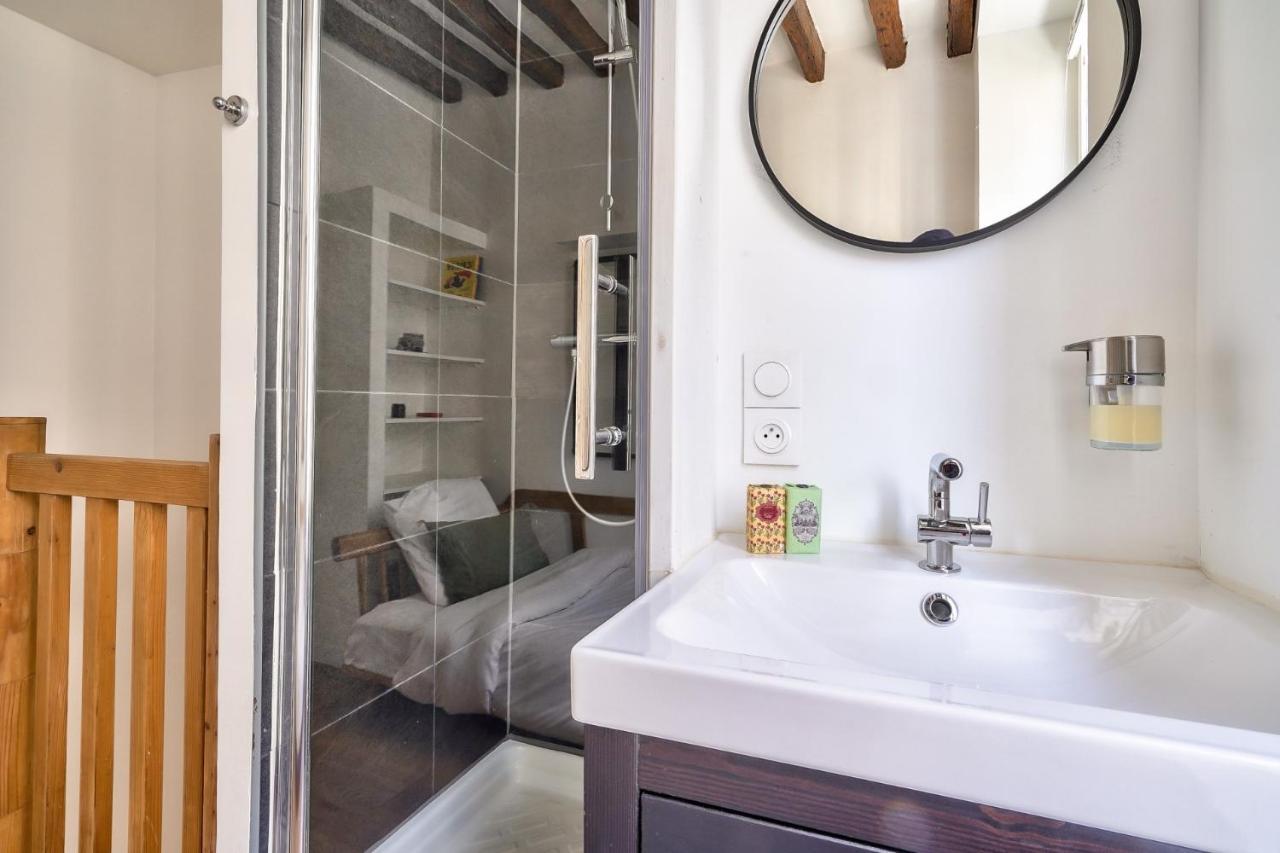 Cute And New Studio Duplex In The Heart Of Paříž Exteriér fotografie