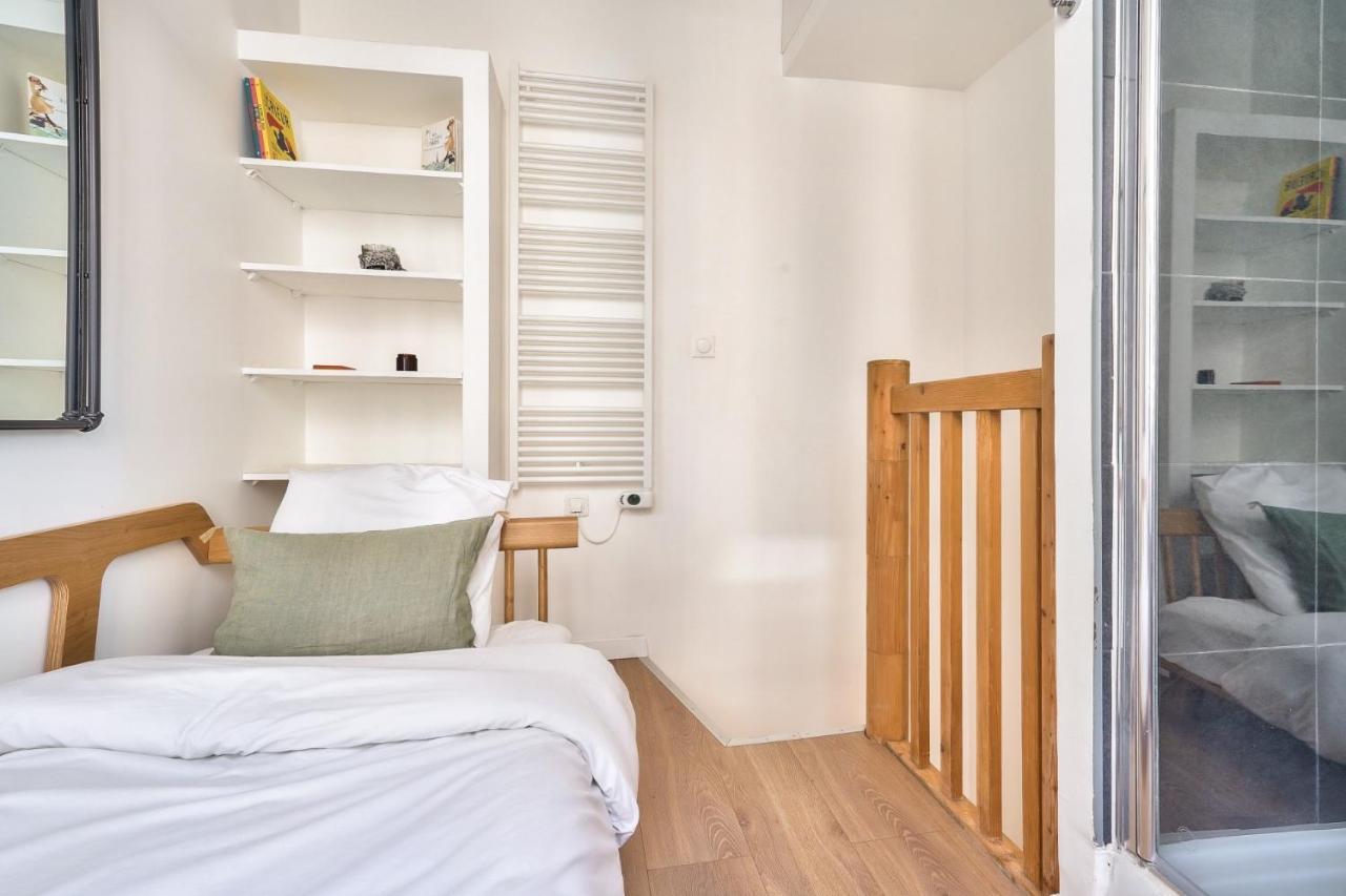 Cute And New Studio Duplex In The Heart Of Paříž Exteriér fotografie